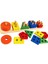 Montessori Ahşap Sıralama Istifleme Oyuncakları Bebekler ve Için Puzzle Okul Öncesi Ince Motor Beceri Oyuncak 1 Yıl Için Gökkuşağı (Yurt Dışından) 1