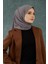Bordo Comfy Yok Eşarp - 10001-03 4