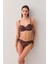 Leopard Yanı Büzgülü Bikini Alt 3