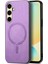 Samsung Galaxy A06S Magsafe ile Uyumlu Deri Dokunmatik Telefon Kılıfı (Yurt Dışından) 1