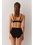 Önden Bağcıklı Destekli Bikini Üst 4
