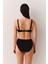 Önü Burgulu Korseli Balenli Toparlayıcı Bikini Üst 4