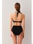 Yüksek Bel Pileli Bikini Alt 4