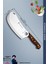 Sürmene Serisi Mutfak Bıçak Börek Bıçağı Pizza Pide Salata Bıçağı Kahverengi ( MFT-002 ) 2