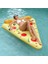 Yaz Açık Yüzme Havuzu Şişme Pizza Pvc Yetişkin Su Şezlong (Yurt Dışından) 2