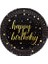 Karton Tabak 8'Li 23Cm Happy Birthday Işıltılı 1