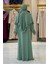 Sufleli Namaz Elbisesi 6034 Mint 2