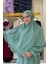 Sufleli Namaz Elbisesi 6034 Mint 4