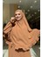 Sufleli Namaz Elbisesi 6034 Vizon 4