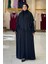 Sufleli Namaz Elbisesi 6034 Siyah 1