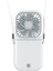 Katlanır Yüksek Hızlı Fan 100 Hızlı Dijital Ekran USB Fan Taşınabilir Boyun Askılı Fan Mini Fan (Yurt Dışından) 1