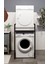 Çamaşır Makinası ve Kurutma Makinası Rafı Çamaşır Makinası Üstü Banyo Düzenleyici Raf 2