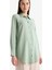 Regular Fit Basic Düz Uzun Kollu Tesettür Gömlek Tunik Z3538AZ25SP 3