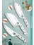Sürmene Serisi Outdoor Bıçak Kamp Bıçağı Mutfak Şef Bıçak Bıçağı Deri Kılıflı 3 Lü Set (Out-009) 1