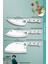 Sürmene Serisi Outdoor Bıçak Kamp Bıçağı Mutfak Şef Bıçak Bıçağı Deri Kılıflı 3 Lü Set (Out-009) 3