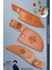 Sürmene Serisi Outdoor Bıçak Kamp Bıçağı Mutfak Şef Bıçak Bıçağı Deri Kılıflı 3 Lü Set Out-008 2