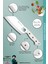 Sürmene Serisi Outdoor Bıçak Kamp Bıçağı Mutfak Şef Bıçak Bıçağı Deri Kılıflı 3 Lü Set (Out-010) 4