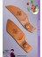 Sürmene Serisi Outdoor Bıçak Kamp Bıçağı Mutfak Şef Bıçak Bıçağı Deri Kılıflı 2 Li Set (Out-0008) 2