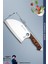 Sürmene Serisi Outdoor Bıçak Kamp Bıçağı Mutfak Şef Bıçak Bıçağı Deri Kılıflı Kahverengi (Out-004) 3