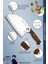 Sürmene Serisi Outdoor Bıçak Kamp Bıçağı Mutfak Şef Bıçak Bıçağı Deri Kılıflı Kahverengi (Out-004) 4