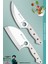 Sürmene Serisi Outdoor Bıçak Kamp Bıçağı Mutfak Şef Bıçak Bıçağı Deri Kılıflı 2 Li Set (Out-006) 5