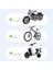 Motosiklet Bisiklet Klips Braketi Adaptörü Gopro 12 INSTA360 Aksiyon Kamera Aksesuarları Için Montaj (Yurt Dışından) 1