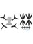 Djı Mavic Mini/mini 2 Drone Için Üç Bıçaklı Pervane Djı Mini 2 Için Bıçak Yedek Kanat Fanları, Siyah (Yurt Dışından) 1