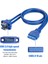 Usb3.0 Ön Panel Kablosu 19 Pin - Çift A Konnektörü Usb3.0 Kablo Dıy Muhafazası Vidalarla - Mavi (0,5 M/1,64 Ft) (Yurt Dışından) 3