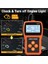 MS309PRO Obd2 Tarayıcı Tanılama Aracı Akü Araba Arıza Kodu Okuyucu Motor Test Cihazı Analiz Cihazı 2.4 Inç LCD Ekranlı (Yurt Dışından) 5