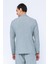 Erkek Slim Fit Cepli Düğmeli Bürümcük Kumaş Klasik Ceket 2
