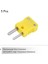 Mini Tip K Termokupl Konnektörü Erkek Fiş Adaptörü Yüksek Sıcaklık 120℃ (248℉) Termokupl Sensör Probları Için (Yurt Dışından) 3
