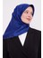 Saks Çizgili Twill Ipek Eşarp 2