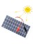 5W 12V Polisilikon Güneş Paneli Dış Mekan Taşınabilir Su Geçirmez Şarj Paneli Klipsli 9-12V Pil Şarj Edebilir (Yurt Dışından) 1