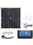 50W Güneş Panelı 18V Güneş Pilleri Bankası Konektörü Kapağı ile 100A Güneş Şarj Kontrol Cihazı IP65 Telefon Araba Rv Tekne Şarj Cihazı (Yurt Dışından) 3