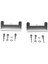 4 Adet Set Deniz Rv Ev Tekne Z-Şekilli Metal Montaj Braketleri Güneş Braketi Fotovoltaik Panel Braketi (Yurt Dışından) 2