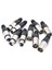 10 Adet 3 Pin Xlr Lehim Tipi Konnektör 5 Erkek + 5 Dişi Fiş Kablosu Konektörü Mikrofon Ses Soketi (Yurt Dışından) 5