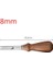 8mm Tarzı mm Deri Bıçak El Sanatları Kenar Beveler Paslanmaz Çelik Skiving Bıçak Taşınabilir El Kesme Aletleri Ahşap Saplı Sanat Malzemeleri (Yurt Dışından) 1