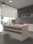 Festival Ofis Masası - OFİS-6-1-2-160 x 60 Beyaz - Ceviz 1