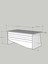 Festival Ofis Masası - OFİS-6-1-1-120 x 60 Beyaz - Beyaz 4