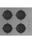 Flowart Lumora Plus Gri 3'lü Ankastre Set ( QBL63CPR-CS208-D079 ) 3