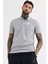 Sportswear Clup Regular Fit Polo Yaka Gri Erkek Tişört 1
