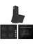 Flowart Lumora Essential Siyah 3'lü Ankastre Set ( QBL63CS-CS205-D086 ) 1