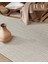 Tual Koleksiyonu Modern Saçaklı Halı 8401 Bej 1