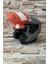 Sports Yarım Açık Motosiklet Kask Güneş Vizörlü Nardo Gri 3