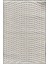 Tual Koleksiyonu Modern Saçaklı Halı 8406 Gri 1