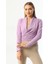 Açık Lila Bağlamalı Kadın Hırka 1