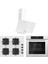 Flowart Ventora Essential Beyaz 3'lü Ankastre Set ( QBL63CB-SS206-D087 ) 1