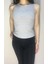 Işıl Tekstil Kadın Gri Halter Yaka T-Shirt 1
