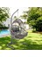Capri Swing Nobel Tekli Rattan Bahçe Balkon Salıncağı 4