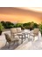 Capri Swing Pisa Ikili Rattan Bahçe Balkon Oturma Grubu Açık Kahve 753 3